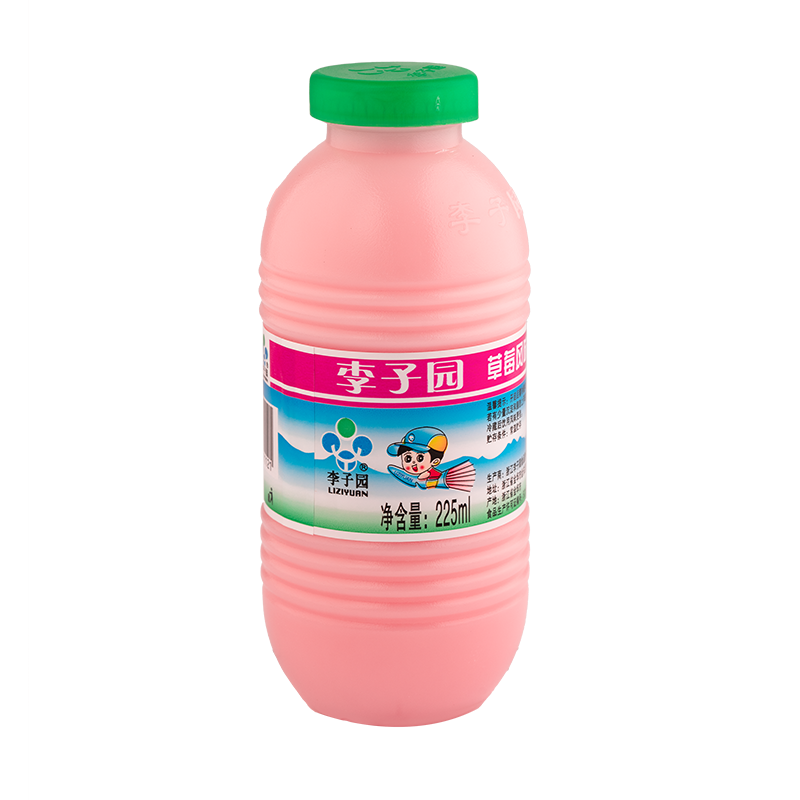 草莓風(fēng)味乳飲料，單瓶凈含量225ml